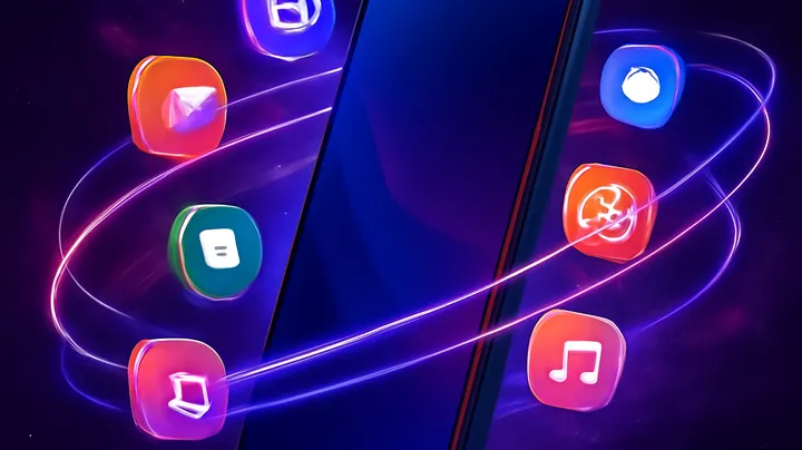 9777BET COM Sleek smartphone floating in space